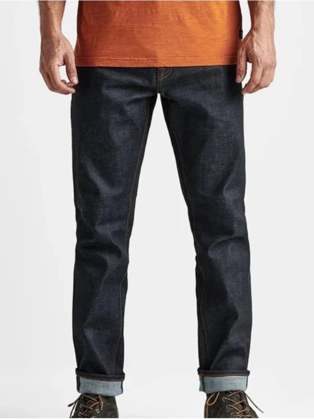 Roark Men's Dark Indigo Straight Jeans
